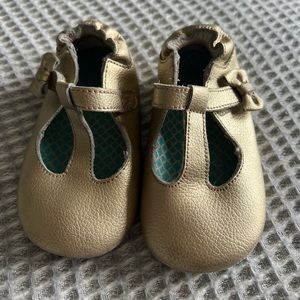 Glamour Grace Gold Robeez Soft Sole Shoes